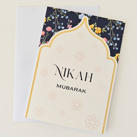Nikah Greeting Cards – 2 Design Options Available