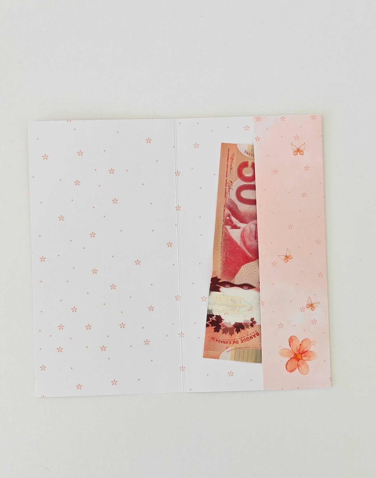 Baby Birth Money Card - Cash Gift Holder