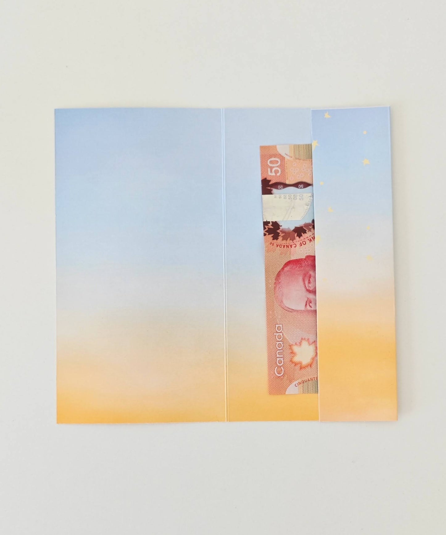 First Fast Money Card - Cash Gift Holder